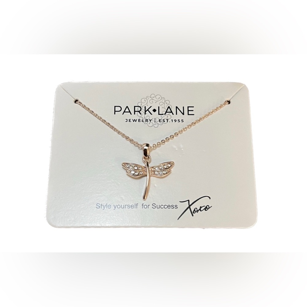 Park Lane Illuminate dragonfly necklace, NWT